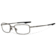 Oakley Keel Blade Progressive Prescription Eyeglasses, Pewter Frame, OX3125-0853PR