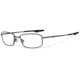 Oakley Keel Blade Progressive Prescription Eyeglasses, Pewter Frame, OX3125-0855PR