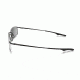 Oakley Keel Bifocal Prescription Eyeglasses, Chrome Frame, OX3122-0353BI