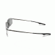 Oakley Keel Bifocal Prescription Eyeglasses, Pewter Frame, OX3122-0753BI