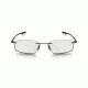 Oakley Keel Bifocal Prescription Eyeglasses, Pewter Frame, OX3122-0755BI