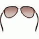 Oakley Kickback Sunglasses Satin Rose Gold/Tortoise Frame, VR50 Brown Gradient Lens-OO4102-01