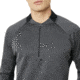 Oakley Knockdown Mixed Fleece 1/4 Zip - Mens, Forged Iron, M, 461724-24J-M