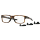 Oakley LATCH EX OX8115 Progressive Prescription Eyeglasses 811506-52 - Polished Brown Tortoise Frame, Clear Lenses