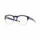 Oakley LATCH KEY RX OX8134 Prescription Eyeglasses 813403-50 - Polished Ice Blue Frame, Clear Lenses