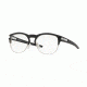 Oakley LATCH KEY RX OX8134 Prescription Eyeglasses 813404-50 - Satin Black Frame, Clear Lenses