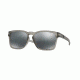 Oakley LATCH SQUARED A OO9358 Sunglasses 935802-55 - Matte Grey Ink Frame, Black Iridium Lenses