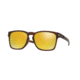 Oakley LATCH SQUARED A OO9358 Sunglasses 935805-55 - Matte Rootbeer Frame, 24K Iridium Lenses