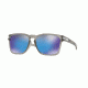 Oakley Latch Squared A OO9358 Sunglasses 935812-55 - Matte Grey Ink Frame, Prizm Sapphire Lenses
