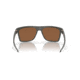 Oakley Leffingwell Sunglasses, Matte Grey Smoke Frame, Prizm Tungsten Lens, 57, OO9100-910002-57