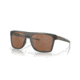 Oakley Leffingwell Sunglasses, Matte Grey Smoke Frame, Prizm Tungsten Lens, 57, OO9100-910002-57