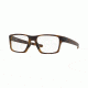 Oakley LITEBEAM OX8140 Eyeglass Frames 814004-53 - Matte Brown Tortoise Frame, Clear Lenses