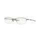 Oakley Lizard Eyeglass Frames 511303-56 - Brushed Chrome Frame