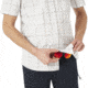 Oakley Local Short Sleeve Plaid - Mens, White, Extra Large, 401865-100-XL