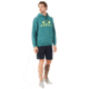 Oakley Lockup Po Hoodie - Mens, Balsam, Small, 472337A-6A9-S