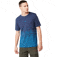 Oakley Logo Digital Tee - Mens, Foggy Blue, Medium, 457926-6FB-M