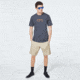 Oakley Logo Mumbo Short Sleeve Tee - Mens, Uniform Grey, 2XL, FOA400057-25N-XXL