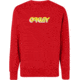 Oakley Logo Tridimensional Crewneck - Mens, High Risk Red, Medium, 472569-43A-M