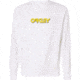 Oakley Logo Tridimensional Crewneck - Mens, White, Large, 472569-100-L