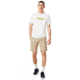 Oakley Logo Tridimensional Tee - Mens, White, Small, 457892-100-S