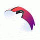 Oakley M-Frame Sweep Replacement Lens Kit -  +Red 06-774
