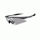 Oakley M-Frame Sweep Sunglasses - Crystal Blk Frame, Clear Blk Irid Photo Lens 09-194