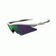 Oakley M-Frame Sweep Sunglasses - Polished White Frame w/ Jade Iridium Lenses 09-193