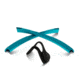 Oakley M2 Earsock/Nosepad Kit, Aqua Blue, RKT0153AA BL195