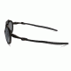 Oakley Madman Sunglasses Pewter Frame, Black Iridium Polarized Lens-OO6019-02