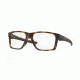 Oakley MAINLINK MNP OX8128 Eyeglass Frames 812803-57 - Brown Tortoise Frame, Clear Lenses