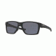 Oakley MAINLINK MNP OX8128 Eyeglass Frames 812805-57 - Matte Black Frame, Grey Lenses