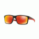 Oakley Mainlink OO9264 Progressive Prescription Sunglasses, 57mm, Polished Black, OO9264-926435-57-PRO