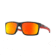 Oakley Mainlink OO9264 Progressive Prescription Sunglasses, 61mm, Polished Black, OO9264-926446-61-PRO