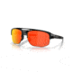 Oakley Mercenary Sunglasses, Black Frame, Prizm Ruby Iridium Polar Lens, Polarized, 70mm, OO9424-942417-70