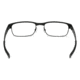 Oakley Metal Plate 53mm MatteBlack Frame w/ Sat Chr Eyeglass Frames w/ Blank Lenses OX5038-0153