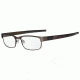 Oakley Metal Plate Eyeglasses, Dark Brown OX5038-0455