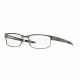 Oakley Metal Plate Eyeglasses Frame 503806-55 - Brushed Chrome Frame