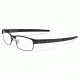 Oakley Metal Plate Eyeglasses, Matte Black OX5038-0555
