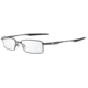 Oakley Mono Shock 52mm Pewter Eyeglass Frames w/ Blank Lenses OX3098-0352