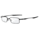 Oakley Mono Shock 52mm Polished Black Eyeglass Frames w/ Blank Lenses OX3098-0152