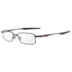 Oakley Mono Shock 52mm Polished Brown Eyeglass Frames w/ Blank Lenses OX3098-0252