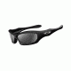 Oakley Monster Dog Polished Black Frame w/ Black Iridium Polarized Lenses Men's Sunglasses 12-804