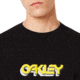 Oakley Oakley Tridimensional Crewneck - Mens, Blackout, Small, 472569-02E-S