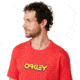 Oakley Oakley Tridimensional Tee - Mens, High Risk Red, Small, 457892-43A-S