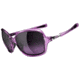 Oakley Obsessed Sunglasses - Crystal Iris Frame and Black Violet Gradient Lens OO9192-11