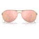 Oakley OO4079 Feedback Sunglasses - Womens, Satin Rose Gold Frame, Prizm Rose Gold Lens, 59, OO4079-407944-59