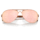 Oakley OO4079 Feedback Sunglasses - Womens, Satin Rose Gold Frame, Prizm Rose Gold Lens, 59, OO4079-407944-59