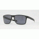 Oakley OO4123 Sunglasses 412301-55 - Matte Black Frame, Grey Lenses