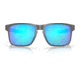 Oakley OO4123 Sunglasses 412307-55 - Matte Gunmetal Frame, Prizm Sapphire Polarized Lenses