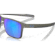 Oakley OO4123 Sunglasses 412307-55 - Matte Gunmetal Frame, Prizm Sapphire Polarized Lenses